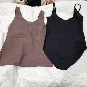 LOT - Organic Basics Invisible Cheeky Body Suit & Invisible Tank Top